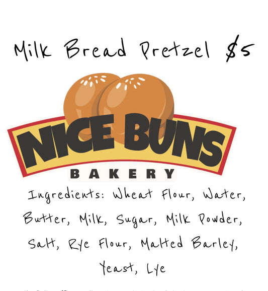 Milk Bread Pretzel
