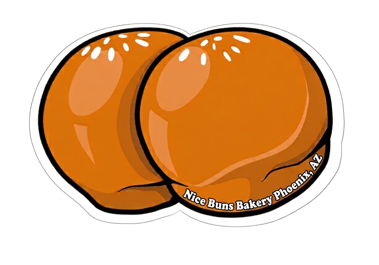 Nice Buns Bakery Sticker